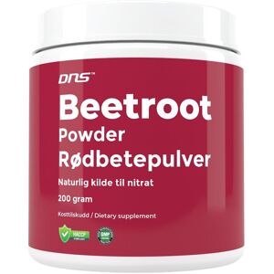 DNS Beetroot Powder - Rødbete Pulver - 200 Gram DNS Beetroot Powder - Rødbete Pulver - 200 Gram