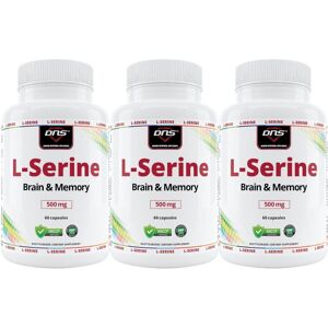 DNS 3-Pack L-Serine - 3 X 60 Kapsler DNS 3-Pack L-Serine - 3 X 60 Kapsler