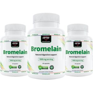 DNS 3-Pack Bromelain - 3 X 60 Kapsler DNS 3-Pack Bromelain - 3 X 60 Kapsler