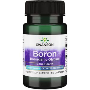 Swanson Albion Boron Bororganic Glycine 6 mg - Kosttilskudd Swanson Albion Boron Bororganic Glycine 6 mg - Kosttilskudd