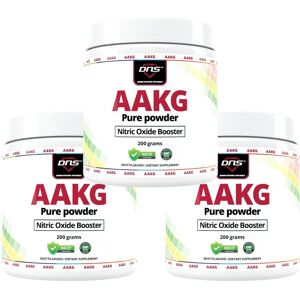 DNS 3-Pack Aakg Pure Powder - 3 X 200 Gram DNS 3-Pack Aakg Pure Powder - 3 X 200 Gram