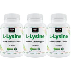 DNS 3-Pack L-Lysine - 3 X 100 Kapsler DNS 3-Pack L-Lysine - 3 X 100 Kapsler
