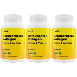 DNS 3-Pack Betakaroten + Collagen + Vitamin C - 3 X 60 Kapsler DNS 3-Pack Betakaroten + Collagen + Vitamin C - 3 X 60 Kapsler