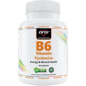DNS Vitamin B6 (Pyridoxine) - 60 Kapsler DNS Vitamin B6 (Pyridoxine) - 60 Kapsler