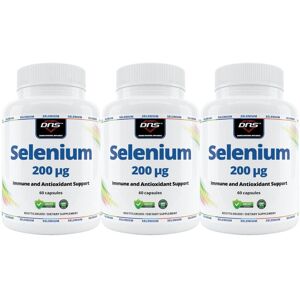 DNS 3-Pack Selenium 200µg - 3 X 60 Kapsler DNS 3-Pack Selenium 200µg - 3 X 60 Kapsler