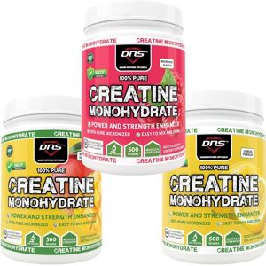 DNS 3-Pack Creatine Monohydrate Med Smak - 3 X 500 Gram DNS 3-Pack Creatine Monohydrate Med Smak - 3 X 500 Gram