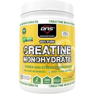 DNS Creatine Monohydrate Lemon Smak - 500 Gram DNS Creatine Monohydrate Lemon Smak - 500 Gram