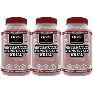 DNS 3-Pack Antarctic Norwegian Krill Double Strength - 3 X 60 Kapsler DNS 3-Pack Antarctic Norwegian Krill Double Strength - 3 X 60 Kapsler