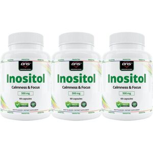 DNS 3-Pack Inositol 500 Mg - 3 X 60 Kapsler DNS 3-Pack Inositol 500 Mg - 3 X 60 Kapsler