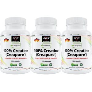 DNS 3-Pack 100% Creapure® Creatine - 3 X 120 Kapsler DNS 3-Pack 100% Creapure® Creatine - 3 X 120 Kapsler