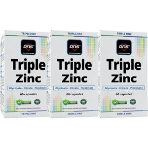 DNS 3-Pack Triple Zinc - 3 Typer Sink - 3 X 60 Kapsler DNS 3-Pack Triple Zinc - 3 Typer Sink - 3 X 60 Kapsler