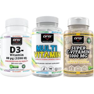 DNS Vitamin-Pakken - Immunity Booster-Pack! DNS Vitamin-Pakken - Immunity Booster-Pack!