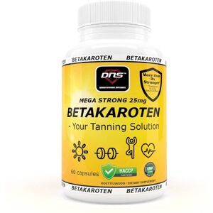 DNS Betakaroten Tanning Solution - 60 Kapsler DNS Betakaroten Tanning Solution - 60 Kapsler