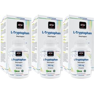 DNS 3-Pakke L-Tryptophan Søvn Støtte - 3 x 60 Kapsler DNS 3-Pakke L-Tryptophan Søvn Støtte - 3 x 60 Kapsler