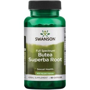 Swanson Full Spectrum Butea Superba Rot 400mg Kapsler - 60 stk Swanson Full Spectrum Butea Superba Rot 400mg Kapsler - 60 stk