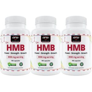 DNS 3-Pack Hmb - Beta-Hydroxy-Beta-Methylbutyrat - 3 X 180 Kapsler DNS 3-Pack Hmb - Beta-Hydroxy-Beta-Methylbutyrat - 3 X 180 Kapsler