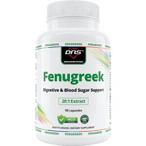 DNS Fenugreek - Bukkehornkløverekstrakt - 90 Kapsler DNS Fenugreek - Bukkehornkløverekstrakt - 90 Kapsler