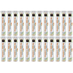 DNS 24-Pack Vitamin-C 1000 Mg - Orange - 24 X 20 Brusetabletter DNS 24-Pack Vitamin-C 1000 Mg - Orange - 24 X 20 Brusetabletter
