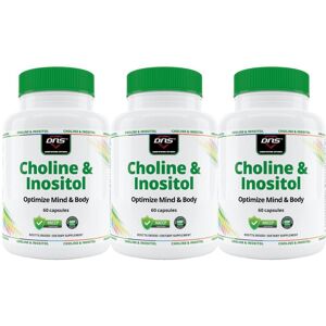 DNS 3-Pack Choline & Inositol- Mind & Body - 3 X 60 Kapsler DNS 3-Pack Choline & Inositol- Mind & Body - 3 X 60 Kapsler
