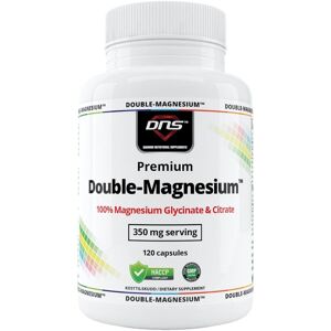 DNS Double Magnesium - Glycinate + Citrate - 120 Kapsler DNS Double Magnesium - Glycinate + Citrate - 120 Kapsler