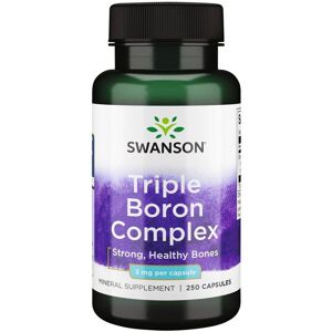 Swanson Merke Trefoldig Bor-Kompleks - 3mg - 250 Kapsler Swanson Merke Trefoldig Bor-Kompleks - 3mg - 250 Kapsler