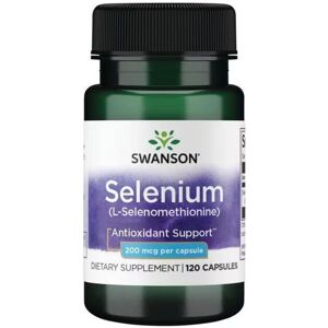 Swanson Selen 200mcg Kapsler - Kosttilskudd Swanson Selen 200mcg Kapsler - Kosttilskudd