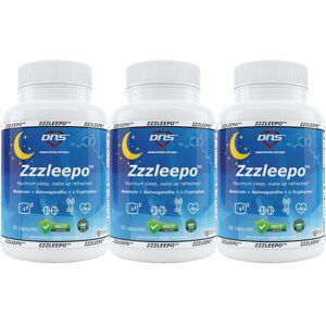 DNS 3-Pack Zzzleepo - 3 X 60 Kapsler - Raskere Og Dypere Søvn DNS 3-Pack Zzzleepo - 3 X 60 Kapsler - Raskere Og Dypere Søvn