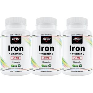 DNS 3-Pack Iron + Vitamin C - 3 X 90 Kapsler DNS 3-Pack Iron + Vitamin C - 3 X 90 Kapsler
