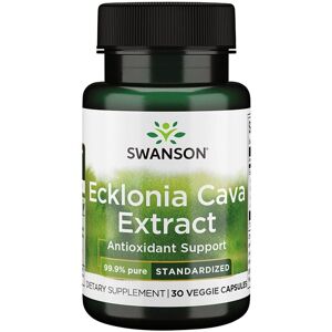Swanson Ecklonia Cava - Ekstrakt - 30 Veganske Kapsler - Kosttilskudd Swanson Ecklonia Cava - Ekstrakt - 30 Veganske Kapsler - Kosttilskudd