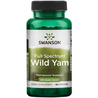 Swanson Full Spectrum Vill Yam 400mg Kapsler - Kosttilskudd Swanson Full Spectrum Vill Yam 400mg Kapsler - Kosttilskudd