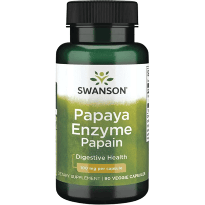 Swanson | Papaya Enzym Papain 100 mg - 90 kapsler Swanson | Papaya Enzym Papain 100 mg - 90 kapsler