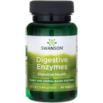 Swanson Digestive Enzymes - 90 Tabletter Swanson Digestive Enzymes - 90 Tabletter
