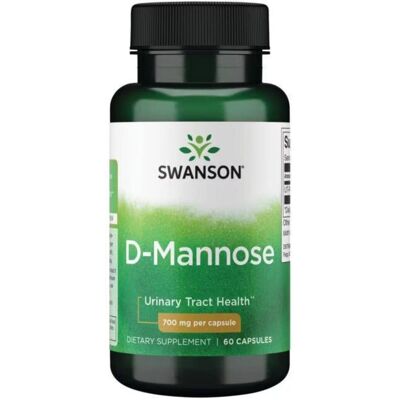 Swanson D-Mannose 700mg Kapsler - Urinveishelse Swanson D-Mannose 700mg Kapsler - Urinveishelse
