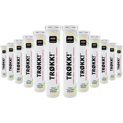 DNS 12-Pack Trøkk! Energi - 12 X 20 Brusetabletter DNS 12-Pack Trøkk! Energi - 12 X 20 Brusetabletter