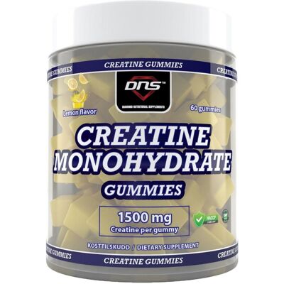 DNS Creatine Monohydrate Gummies - Lemon - 60 Gummies DNS Creatine Monohydrate Gummies - Lemon - 60 Gummies