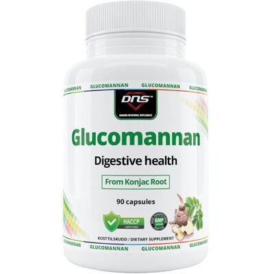 DNS Glucomannan - Konjac Root - 90 Kapsler DNS Glucomannan - Konjac Root - 90 Kapsler
