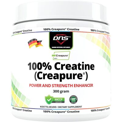 DNS 100% Creapure® Creatine Powder - 300 Gram DNS 100% Creapure® Creatine Powder - 300 Gram