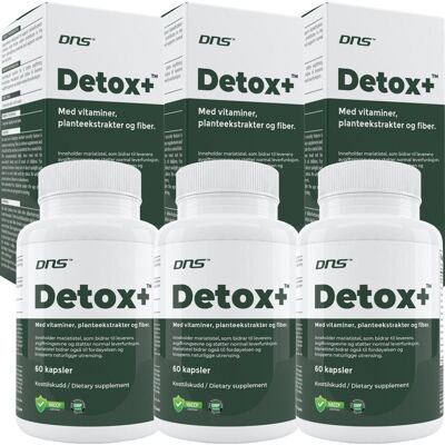 DNS 3-Pack Detox+™ - 3 X 60 Kapsler DNS 3-Pack Detox+™ - 3 X 60 Kapsler