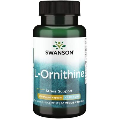 Swanson L-Ornithine 500 mg - Kosttilskudd Swanson L-Ornithine 500 mg - Kosttilskudd