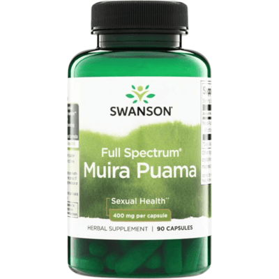 Swanson Full Spectrum Muira Puama 400 MG 90 Kapsler - Kosttilskudd Swanson Full Spectrum Muira Puama 400 MG 90 Kapsler - Kosttilskudd