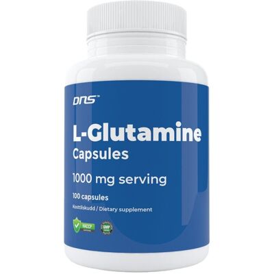 DNS L-Glutamin Capsules - 100 Kapsler DNS L-Glutamin Capsules - 100 Kapsler