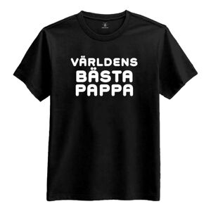 Netshirt.se Världens Bästa Pappa T-shirt - XX-Large
