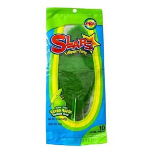 Candy Cachetadas Green Apple Slaps - 100 gram