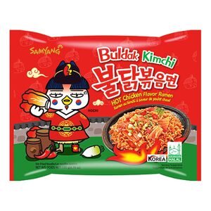Candy Samyang Hot Chicken Ramen Kimchi - 5-pakning