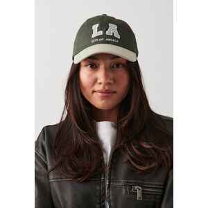 Gina Tricot - Cotton cap - caps - Green - ONESIZE - Female  Female Green