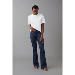 Gina Tricot - Full length flare jeans - Flare & Wide jeans - Blue - 34 - Female  Female Blue