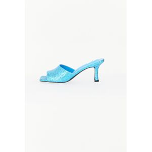 Gina Tricot - Sparkling high heel sandals - høye hæler - Blue - 36 - Female  Female Blue