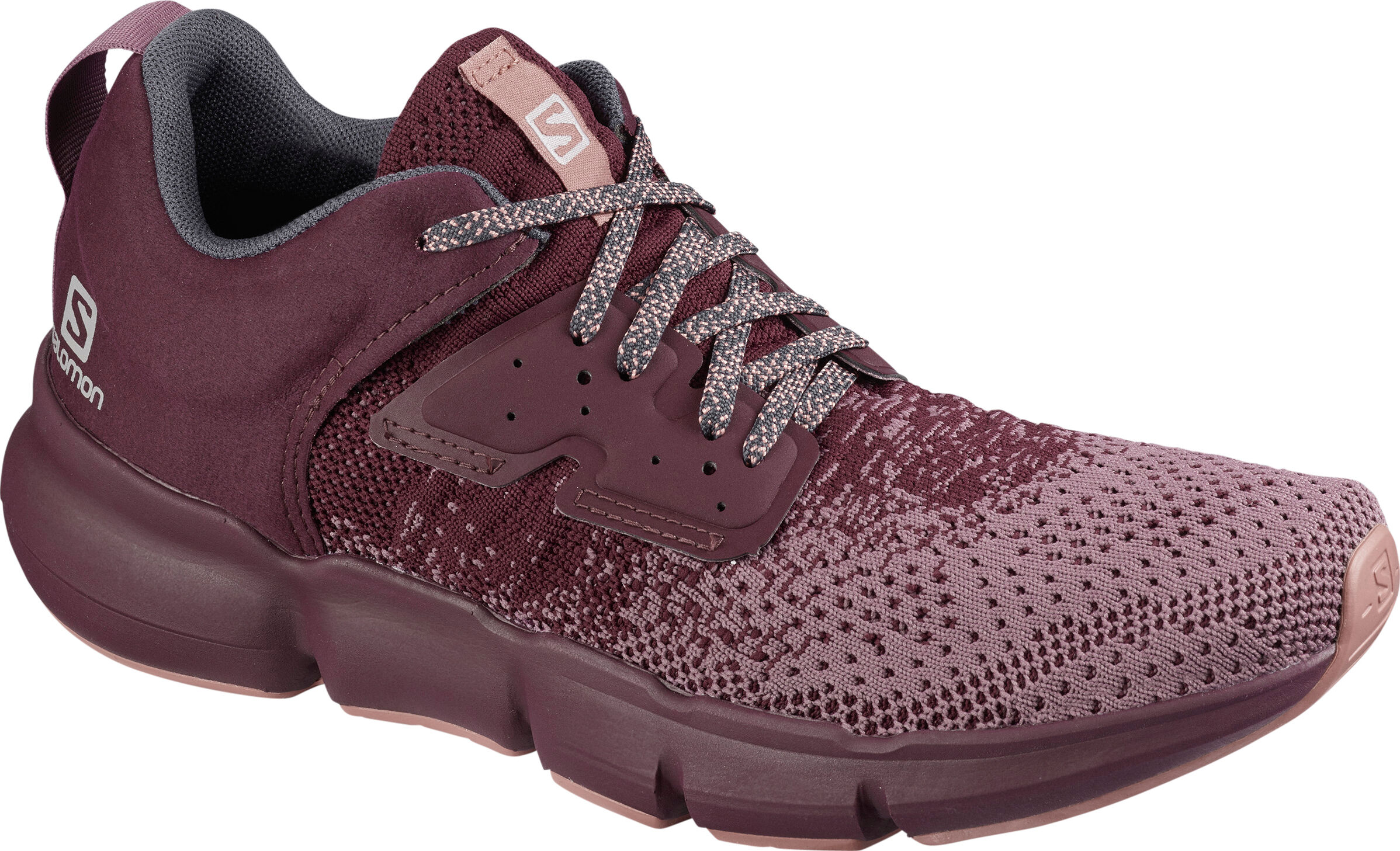 Salomon Predict SOC løpesko dame Flint/Wine Tasting/Brick Dust - L41126800 40 2/3 2020