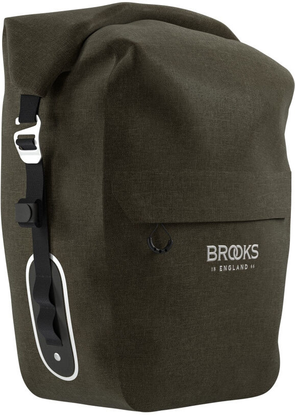 Brooks England Scape Large Pannier, sykkelveske Mud Green 18-22 L (BPA01PLA0L401) 2020