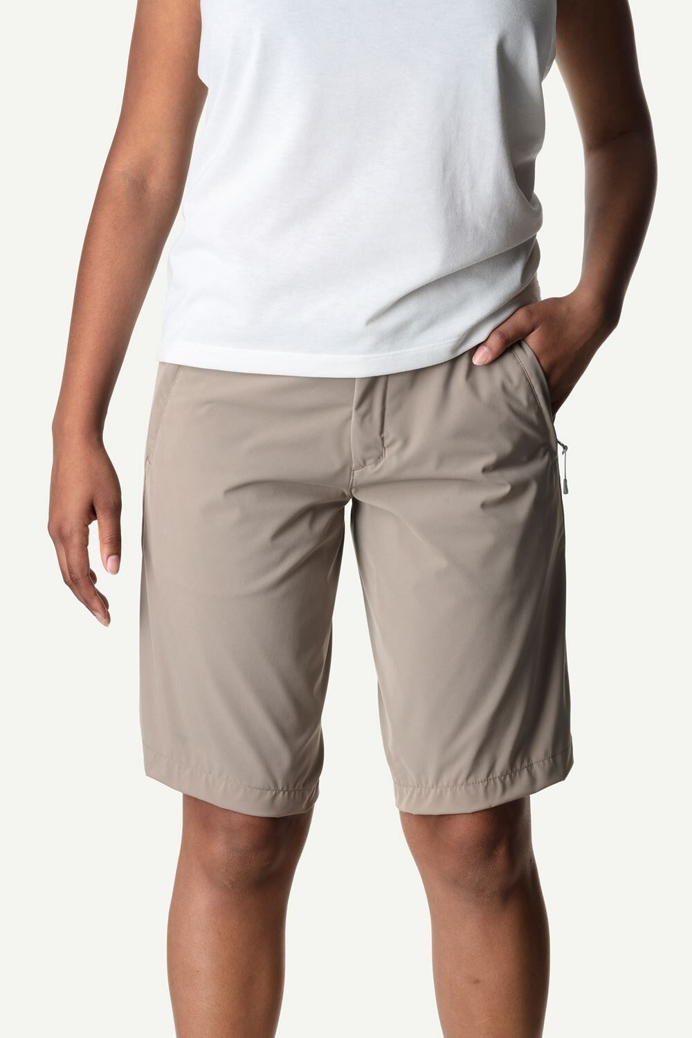 Houdini MTM Thrill Twill Shorts, dame Reed Beige 197554 S 2019